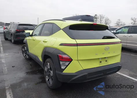 2024 Hyundai Kona Sel из США, поврежденный, VIN KM8HB3AB9RU067177